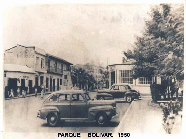 Parque Bolivar 1950